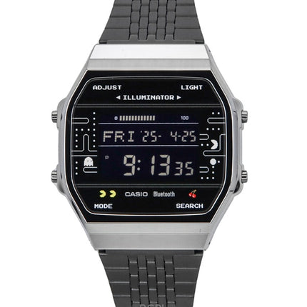 Montre Casio Vintage Digital PAC-MAN Collaboration Smartphone Link Quartz ABL-100WEPC-1B unisexe