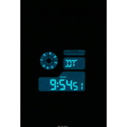 Montre homme Invicta Activa Digital, bracelet en polyuréthane vert, cadran noir, quartz, ACW1299-002