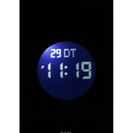 Montre homme Invicta Activa Digital, bracelet en polyuréthane vert armée, cadran noir, quartz, ACW1968-002