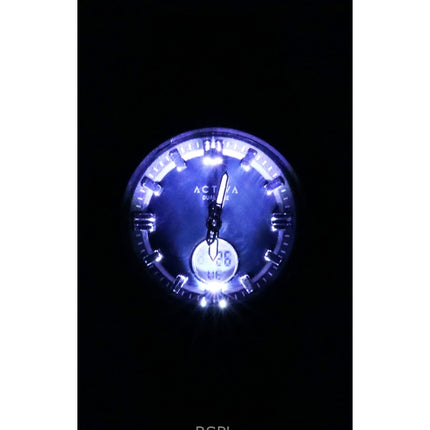 Montre unisexe Invicta Activa, analogique, numérique, bracelet en polyuréthane thermoplastique, cadran en nacre bleue, quartz, ACW2125-001