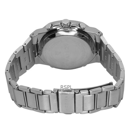 Montre homme Invicta Activa ACW2279-005 en acier inoxydable et cadran noir à quartz