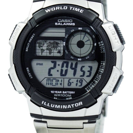 Montre Casio jeunesse digimonde temps AE-1000WD-1AV masculine