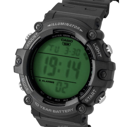 Montre homme Casio multifonctionnelle numérique à quartz AE-1500WHC-1AV avec bracelet en résine et étanche à 100 m