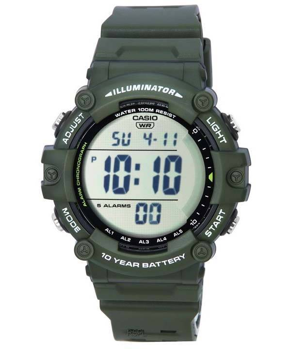 Montre pour homme Casio Standard Digital Quartz AE-1500WHX-3A AE1500WHX-3 100M
