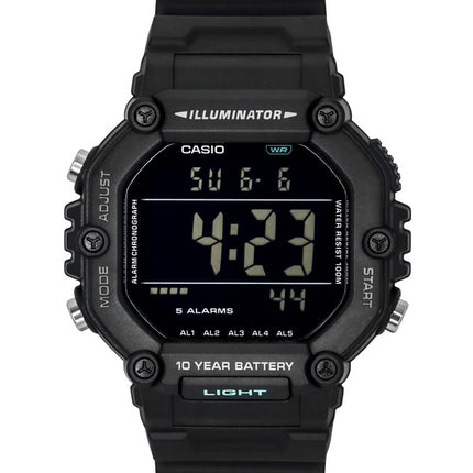 Montre Casio Digital Quartz AE-1600HX-1BV 100M Unisexe à bracelet extra long