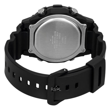 Montre homme Casio multifonctionnelle numérique avec bracelet en résine, lunette Pepsi, mouvement à quartz AE-1700H-1A2V, étanche à 100 m