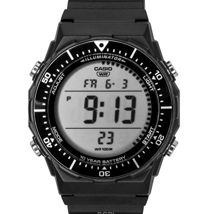 Montre homme Casio multifonctionnelle numérique à quartz AE-1700H-1AV avec bracelet en résine et étanche à 100 m
