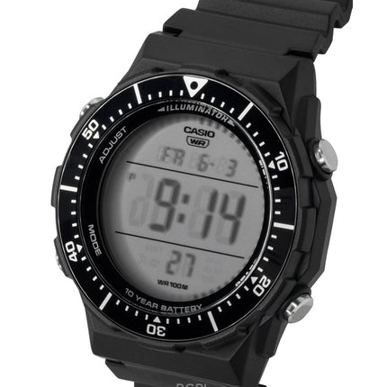 Montre homme Casio multifonctionnelle numérique à quartz AE-1700H-1AV avec bracelet en résine et étanche à 100 m
