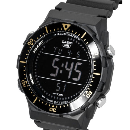 Montre homme Casio multifonctionnelle numérique à quartz AE-1700H-1BV avec bracelet en résine et étanchéité 100 m