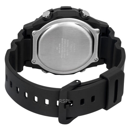 Montre homme Casio multifonctionnelle numérique à quartz AE-1700H-1BV avec bracelet en résine et étanchéité 100 m