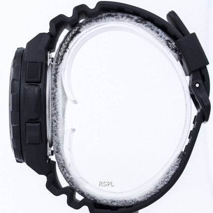 Montre Casio World Time alarme analogique numérique AEQ-100BW-9AV masculine
