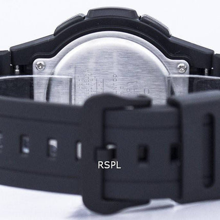 Montre Casio World Time alarme analogique numérique AEQ-100BW-9AV masculine