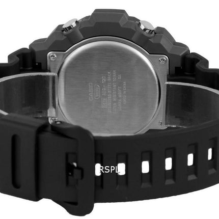 Casio Analogique Numérique Cadran Noir Quartz AEQ-120W-1AV AEQ120W-1 100M Montre Homme