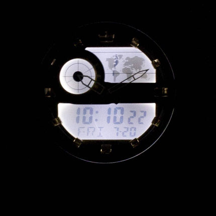 Montre Casio Illuminator monde temps alarme AEQ-200W-9AV AEQ200W-9AV hommes