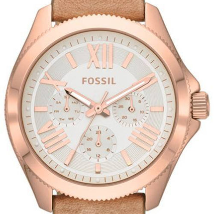 Fossil Cécile multifonction sable bracelet en cuir AM4532 Montre Femme