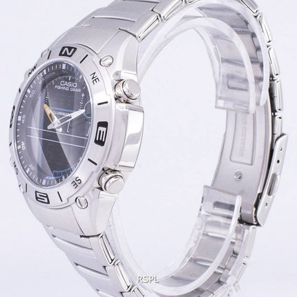 Analogique Casio Digital pêche Gear monde temps AMW-703D-1AVDF AMW-703D-1AV montre homme