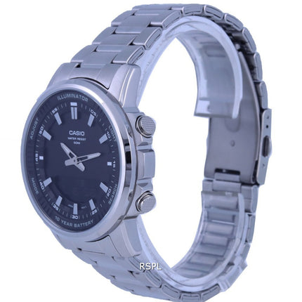 Montre pour homme Casio Enticer World Time Telememo analogique numérique AMW-880D-1A AMW880D-1