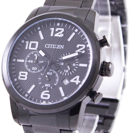 Montre IP noir Citizen Quartz chronographe AN8055-57E homme
