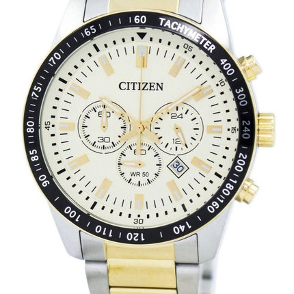 Montre Citizen Quartz chronographe tachymètre AN8076 - 57P masculine