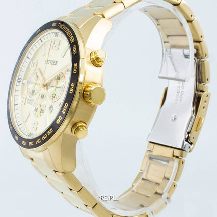 Montre Citizen AN8163-54P tachymètre à quartz pour hommes