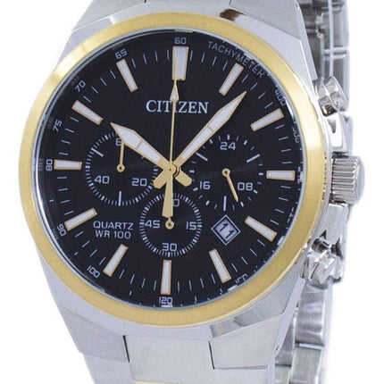 Tachymètre chronographe Citizen Quartz AN8174-58E montre homme