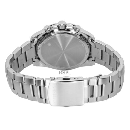 Montre Citizen Chronographe Acier Inoxydable Cadran Bleu Quartz AN8230-59L 100M Homme