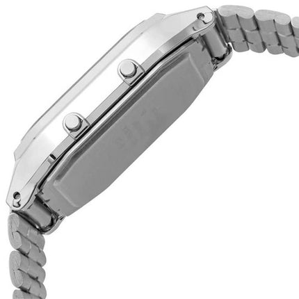 Montre Casio Vintage analogique numérique à cadran bleu à quartz AQ-230A-2A2 pour femme