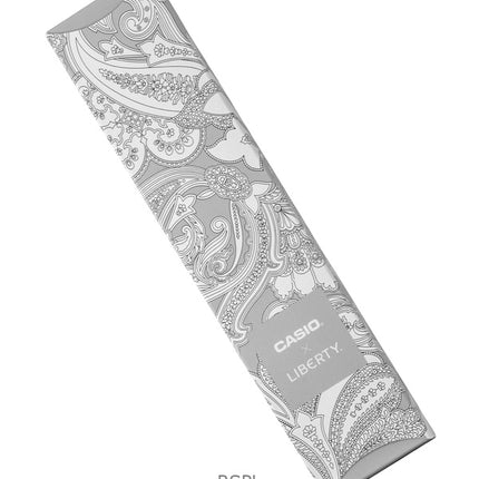 Montre unisexe Casio Vintage Liberty analogique-numérique à quartz AQ-230ELT-7A, cadran argenté