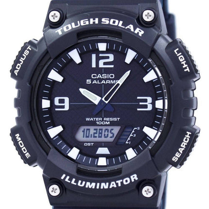 Montre Casio Illuminator alarme solaire dure analogique numérique AQ-S810W-2A2V hommes