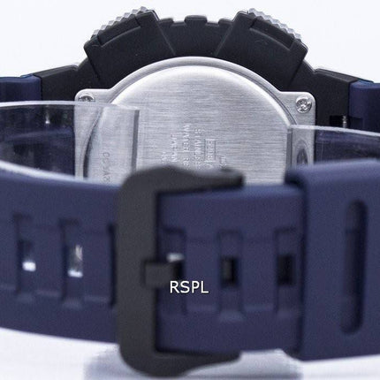 Montre Casio Illuminator alarme solaire dure analogique numérique AQ-S810W-2A2V hommes