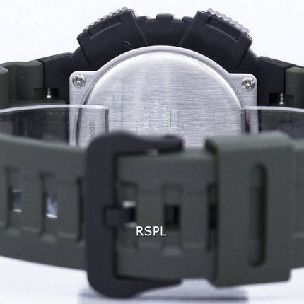 Montre Casio Illuminator alarme solaire dure analogique numérique AQ-S810W-3AV hommes