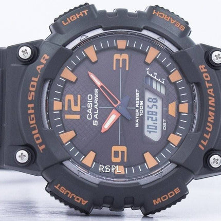 Montre Casio Illuminator alarme solaire dure analogique numérique AQ-S810W-8AV hommes