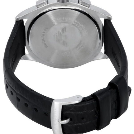 Montre Emporio Armani Paolo chronographe cadran noir quartz AR11530 pour homme