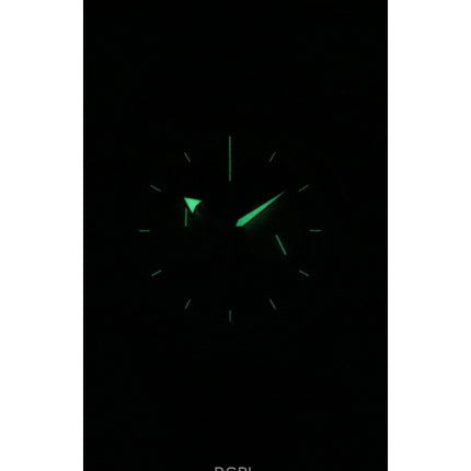 Montre chronographe Emporio Armani pour homme, bracelet en cuir, cadran noir, quartz AR11635