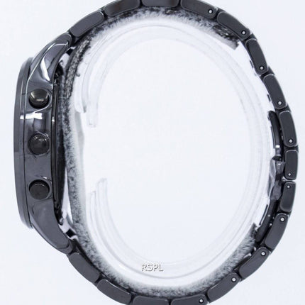 Montre pour homme Emporio Armani Ceramica AR1451 chronographe à quartz