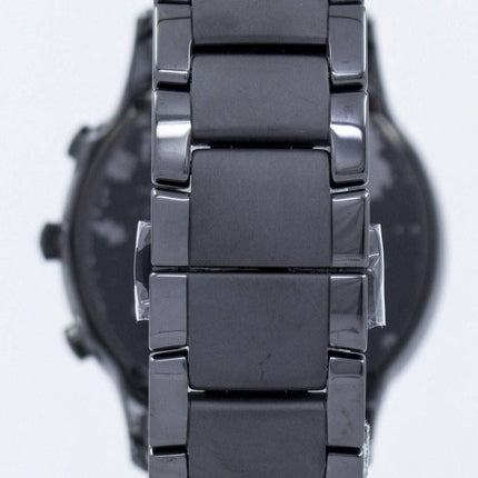 Montre pour homme Emporio Armani Ceramica AR1451 chronographe à quartz
