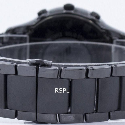 Montre pour homme Emporio Armani Ceramica AR1451 chronographe à quartz