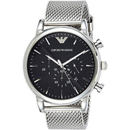 Montre pour homme Emporio Armani Classic AR1808 avec chronographe à quartz