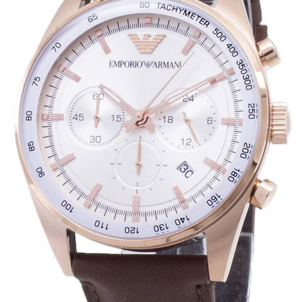 Emporio Armani Sportivo chronographe tachymètre Quartz AR5995 montre homme