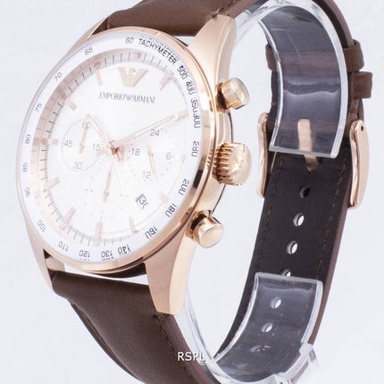 Emporio Armani Sportivo chronographe tachymètre Quartz AR5995 montre homme