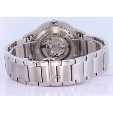 Emporio Armani Renato Acier Inoxydable Cadran Squelette Automatique AR60055 Montre Homme