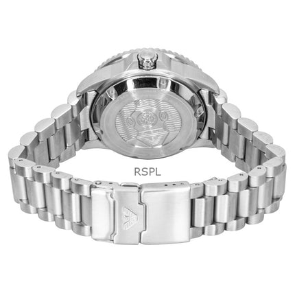 Montre homme Emporio Armani Sea Explorer en acier inoxydable, cadran bleu, automatique, étanche à 200 m (AR60087).