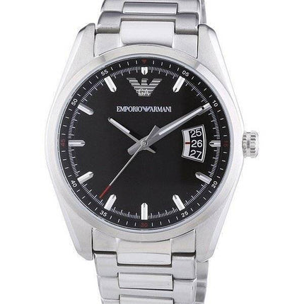 Montre Emporio Armani Sportivo Quartz cadran noir AR6019 masculin