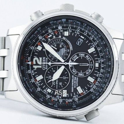 Citizen Promaster Sky Pilot Eco-Drive Radio Controlled chronographe AS4020-52E montre homme