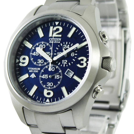 Montre Citizen Promaster Eco-Drive Titanium 200M AT0660 - 64L homme