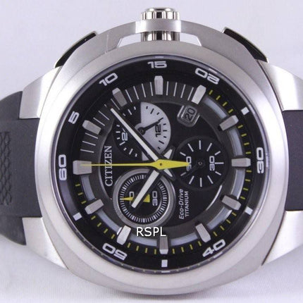 Montre Citizen Eco-Drive chronographe titane Super AT2025-02F AT2025 masculin