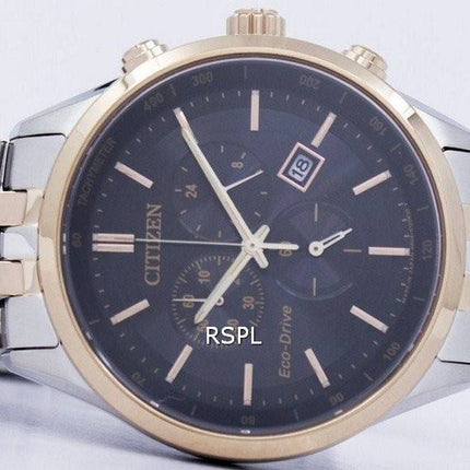 Montre Citizen Eco-Drive chronographe tachymètre AT2144-54F masculine