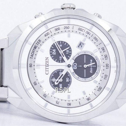 Montre Citizen Eco-Drive chronographe tachymètre AT2150-51 a masculine