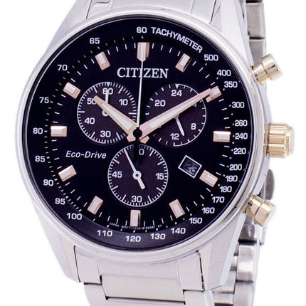Montre Citizen Eco-Drive chronographe tachymètre AT2396-86F masculine