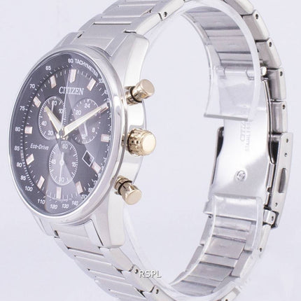 Montre Citizen Eco-Drive chronographe tachymètre AT2396-86F masculine